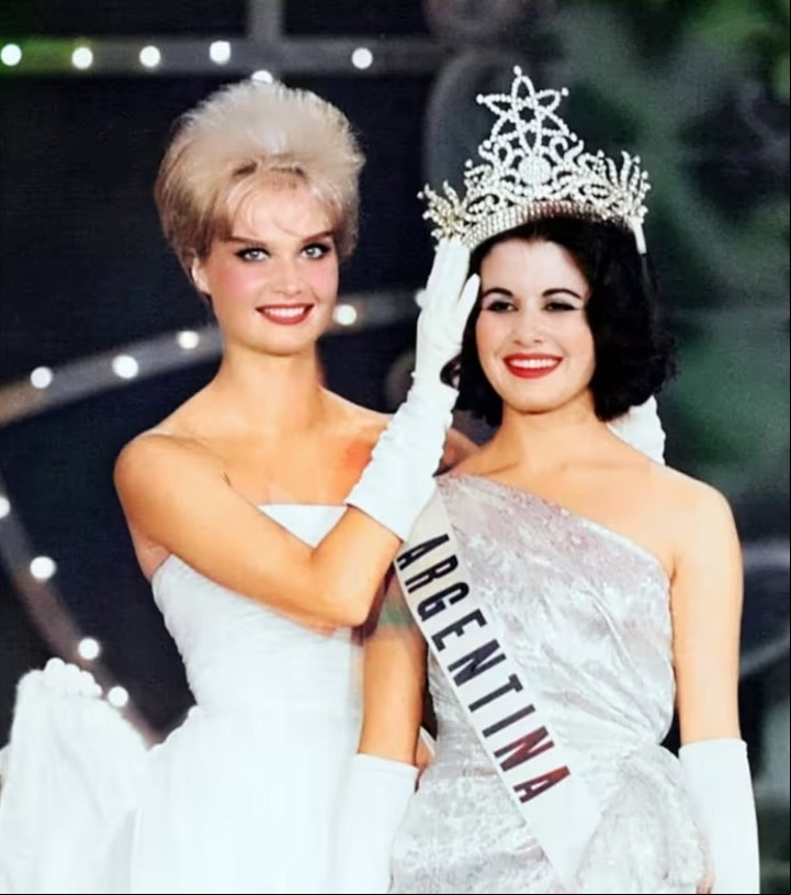 Norma Nolan, la única argentina en coronarse Miss Universo. 
