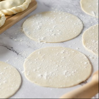Tapas de empanadas al horno