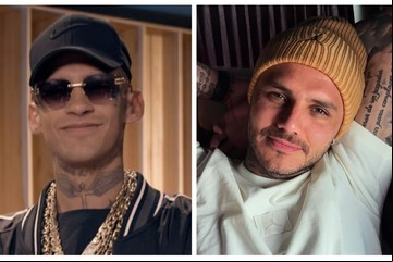 L-Gante filtró los explosivos mensajes que le enviaba Mauro Icardi sobre Wanda Nara: "Pedazo de loro, me cansaste" 