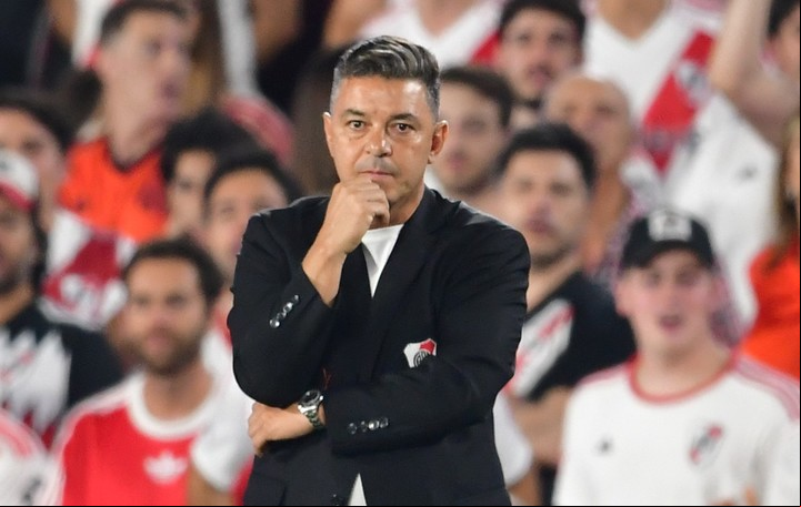 Marcelo Gallardo, entrenador de River. (MARCELO CARROLL)