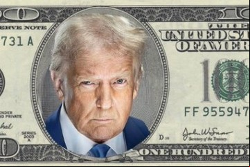 Proponen poner el rostro de Trump en el billete de 100 dólares: "su legado merece ser inmortalizado"