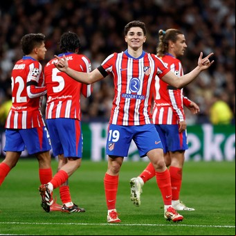 Así fue el gol de Julián Álvarez ante Real Madrid en el Bernabéu: 'rosca' a lo Enzo Fernández y la reacción del Cholo Simeone