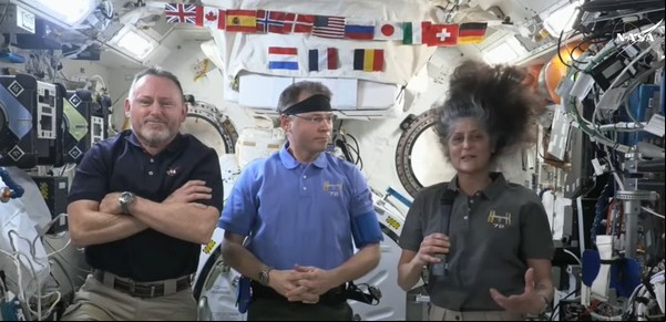 El esperado anuncio de dos astronautas de la NASA que llevan 9 meses atrapados en el espacio