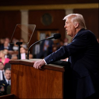 El discurso de Trump en el Capitolio, el más largo de la historia y una reivindicación de sus primeros días turbulentos