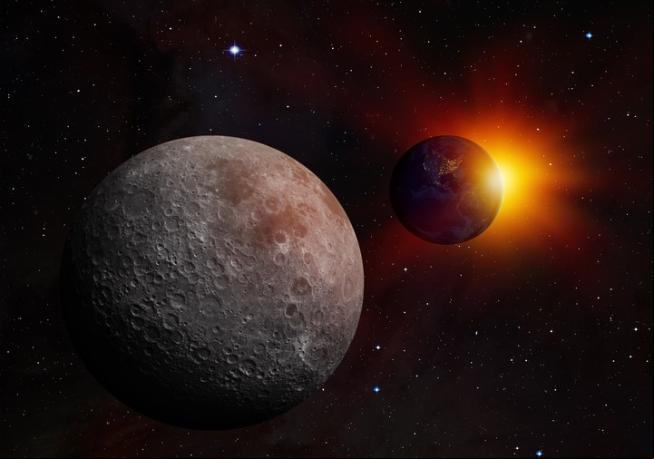 El eclipse lunar exalta el simbolismo de una luna llena común. Foto: ilustración Shutterstock.