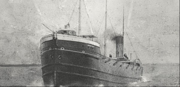 Encontraron los restos de un buque de carga que se hundió hace más de 130 años en un lago entre Estados Unidos y Canadá