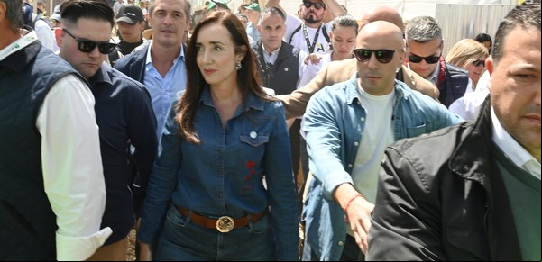 Victoria Villarruel se desmarcó y negó que la marcha buscara desestabilizar al Gobierno: "Es el ejercicio de la democracia"