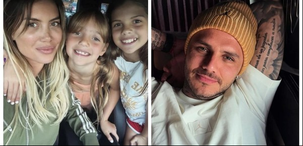 Trascendió que la Justicia habría ordenado "la revinculación inmediata asistida" entre Mauro Icardi y sus hijas