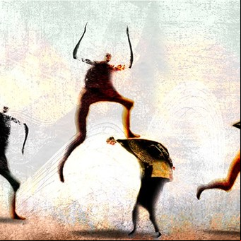 "El festejo de los primates"
