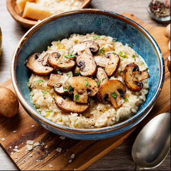 Receta de risotto de hongos