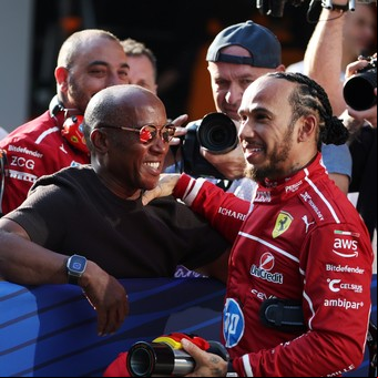 Fórmula 1: Lewis Hamilton sonrió por primera vez con su Ferrari, superó a Verstappen y Piastri, y se llevó la pole de la carrera Sprint en el GP de China