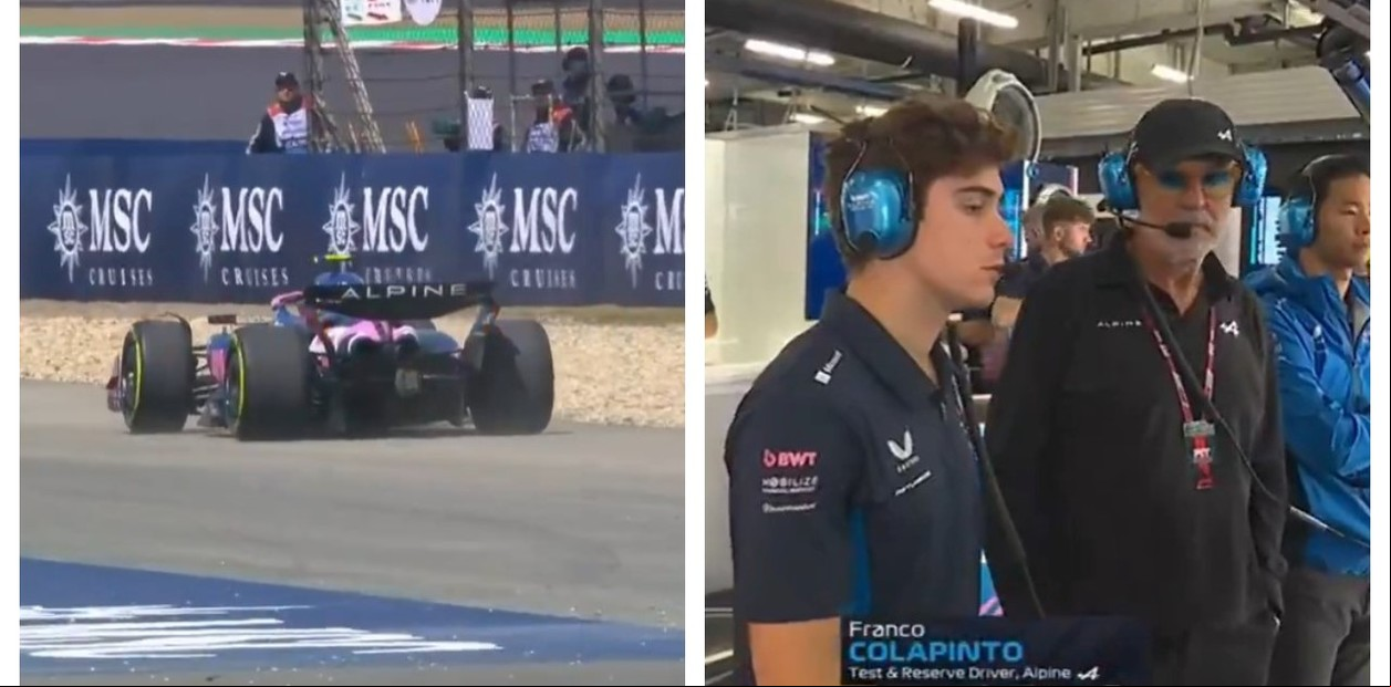 F1 GP de China: con Colapinto en boxes Doohan abandonó en el entrenamiento y no pudo superar el primer corte de la clasificación para la Sprint Race