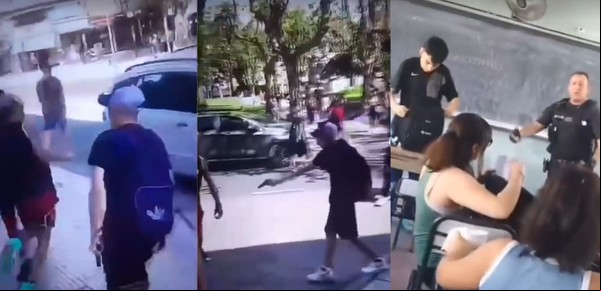 Policías entraron al aula en una escuela de San Martín y le incautaron dos armas a un alumno