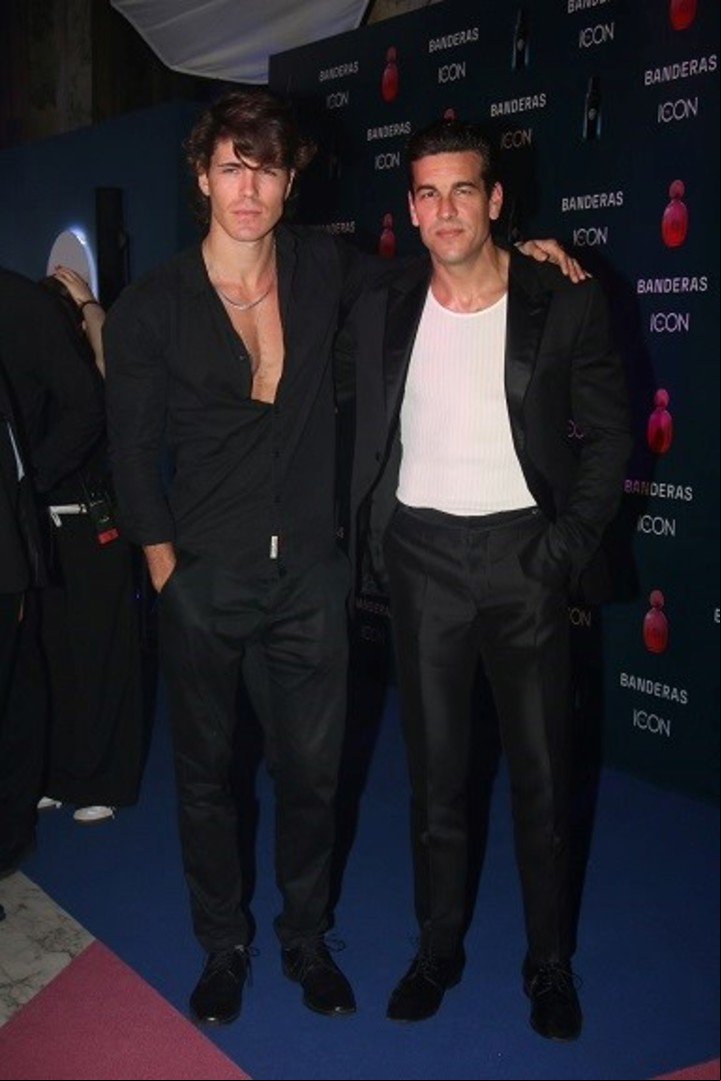 Mario Casas y Marcos Ginocchio. Foto: movilpress