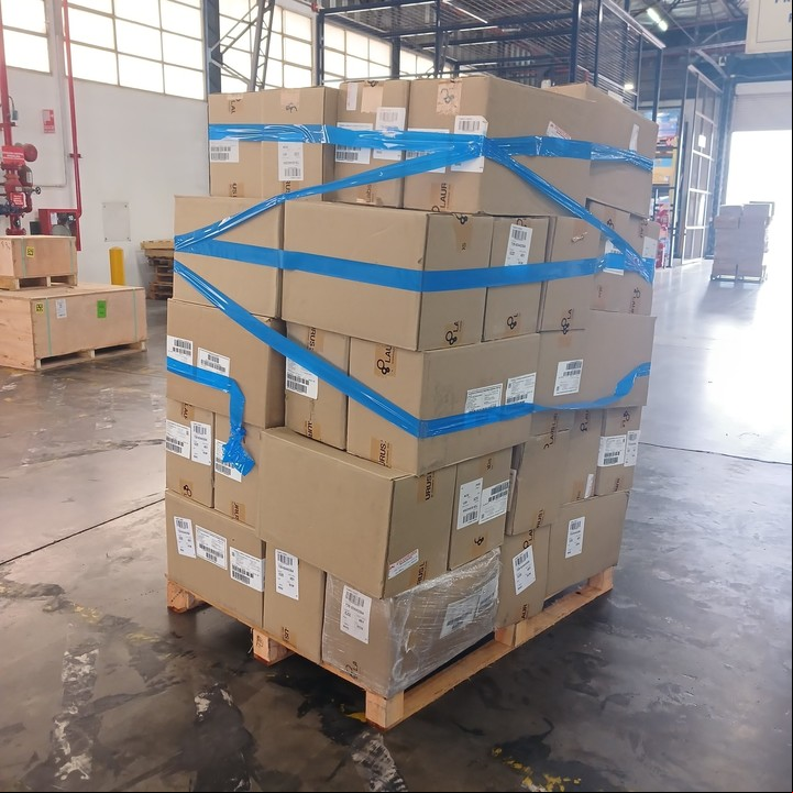 El primer lote de medicamentos importados de la India que llegaron a Mendoza. Foto X @RodoMontero83