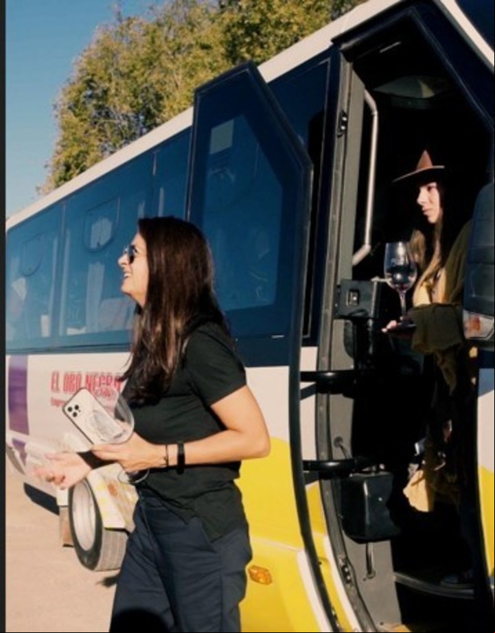 Recorriendo las bodegas en Mendoza. Foto Turismo Luján de Cuyo