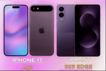 Cambio de paradigma en la gama alta: como son los teléfonos ultradelgados que presentan Samsung y Apple este año