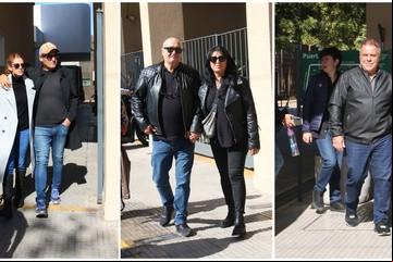 El dolor de los amigos y familiares de Toti Ciliberto en el entierro del humorista