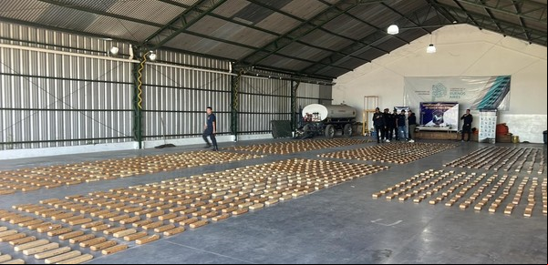 Secuestran casi una tonelada y media de marihuana y detienen a 10 personas en General Rodríguez