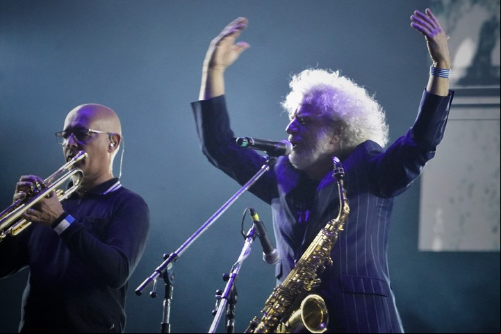 Rotman y Lozano en vivo. Foto Martin Bonetto
