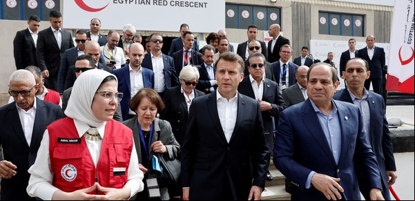 El presidente de Francia, Emmanuel Macron,  sobre Gaza: aseguró que Hamas debe ser "totalmente excluido" del gobierno de la Franja