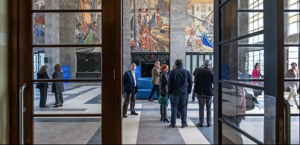 Lisboa vuelve a exhibir en su puerto el mayor conjunto mural del siglo XX en Portugal