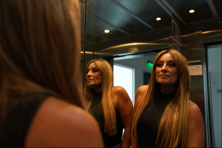 Marcela Tauro, sobre el tiempo que condujo Intrusos: "Me gustó y lo disfruté mucho". Foto: Emmanuel Fernández.