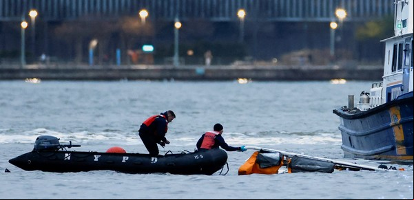 Se estrelló un helicóptero en Nueva York: los polémicos antecedentes de la compañía que operó el vuelo
