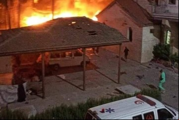 Israel bombardeó un hospital en la Franja de Gaza y provocó la evacuación de pacientes
