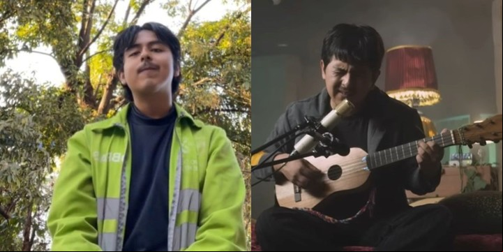 Macario Martínez, de barrendero a The Last of Us. Fotos: capturas TikTok y YouTube