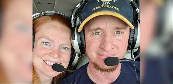 Revisó el radar aéreo para saber en dónde estaba su novio piloto y se sorprendió al ver el mapa