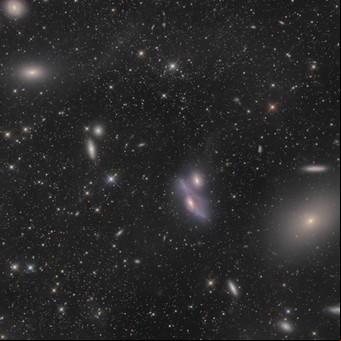 La foto NASA del día: las galaxias del cúmulo de Virgo