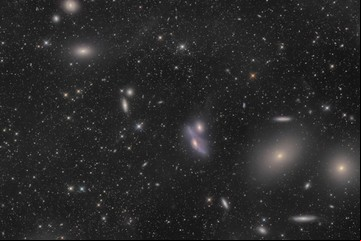 La foto NASA del día: las galaxias del cúmulo de Virgo