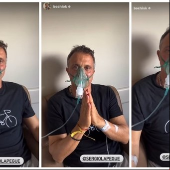 Preocupación por la salud de Sergio Lapegüe: fue internado por una neumonía