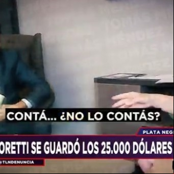 Escándalo en San Lorenzo: filmaron al presidente Moretti recibiendo 25.000 dólares para fichar a un juvenil