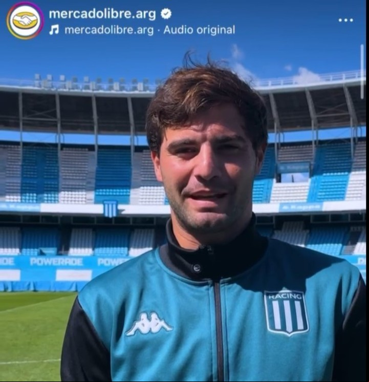 El jugador anunció en la cuenta de Mercado Libre quién había resultado ganador