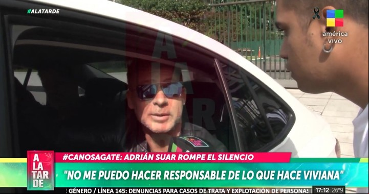 Adrián Suar habló sobre la polémica con Viviana Canosa y la reunión que mantuvieron tras el revuelo mediático. Captura TV.