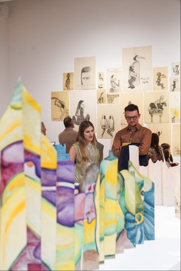 Los volcanes despiertos, de Sandra Vásquez de la Horra, hasta el 28 de julio en el Malba. Foto: gentileza Malba.