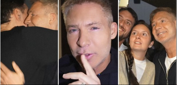 Adrián Suar apareció de sorpresa en una función de "Mazel Tov": la reacción del público