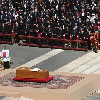 Funeral del papa Francisco : las mejores fotos de la emotiva ceremonia en la plaza San Pedro