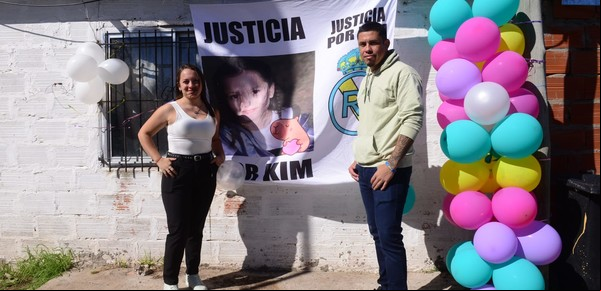 El triste "cumpleaños" de Kim, la nena atropellada por ladrones en La Plata: "Intentamos que esto marque algo"