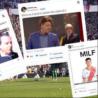 Los mejores memes del River vs. Boca: el golazo de Franco Mastantuono y la línea de 5 de Boca, así se vivió el Superclásico en redes