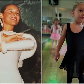 Pampita celebró que su hija Ana siga sus pasos en el ballet: las tiernas fotos