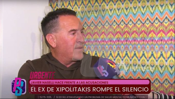 Javier Naselli habló sobre el vínculo que mantiene con Salvador, su hijo en común con Vicky Xipolitakis, | Foto: El Trece