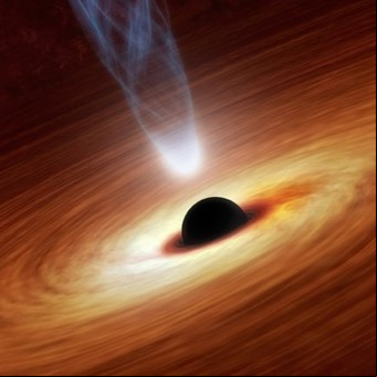 La foto NASA del día: el giro de un agujero negro supermasivo