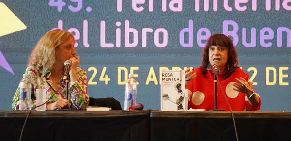 Queremos tanto a Rosa Montero, Bruna Husky dice adiós y su autora recibió amor en la Feria