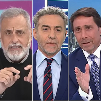 Escala la guerra entre los canales de noticias y hubo un cambio fuerte en la cima