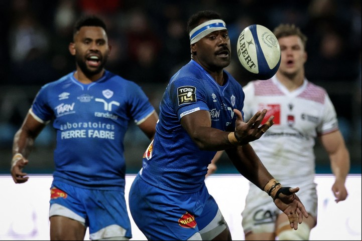 Conmoción en el rugby francés por la trágica muerte del fijiano Raisuqe. Foto: AFP