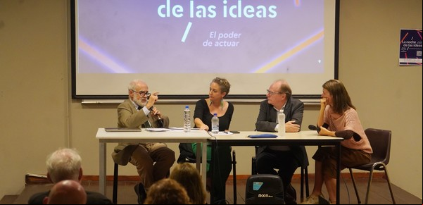 José Emilio Burucúa y Patrick Boucheron en la UBA: una reunión "histórica" sobre el humanismo, la solidaridad, el miedo y el presente
