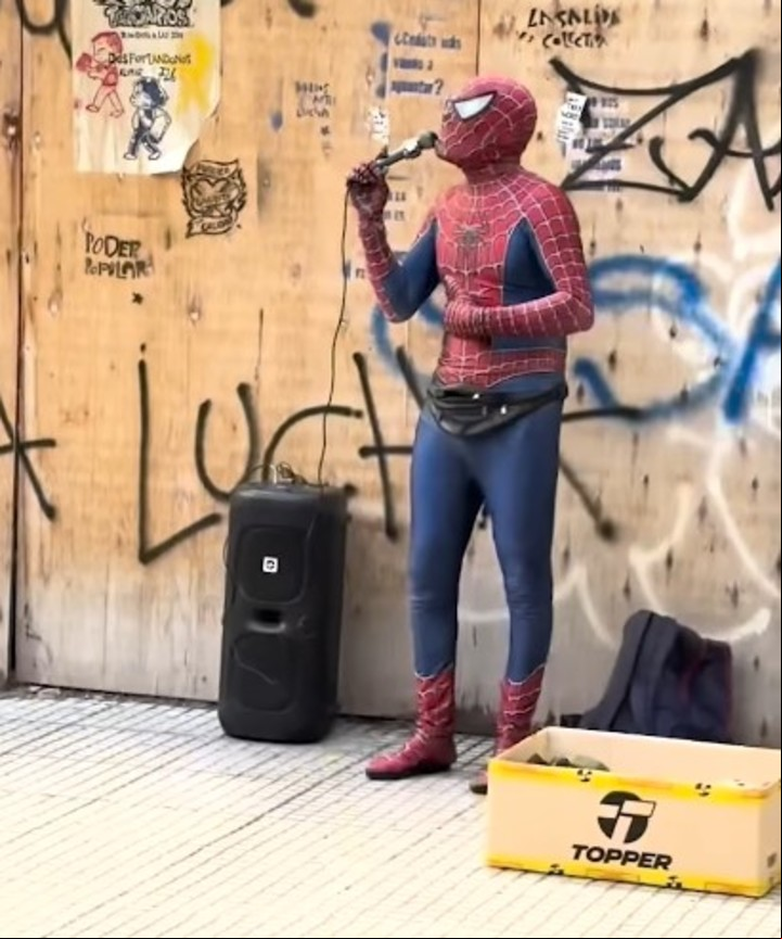 Jeremías Jimenes Rocha, el Hombre Araña de Quilmes.